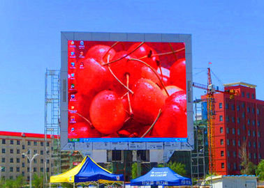 A exposição conduzida exterior da cor P6 completa, propaganda de tevê grande exterior conduziu a tela fornecedor
