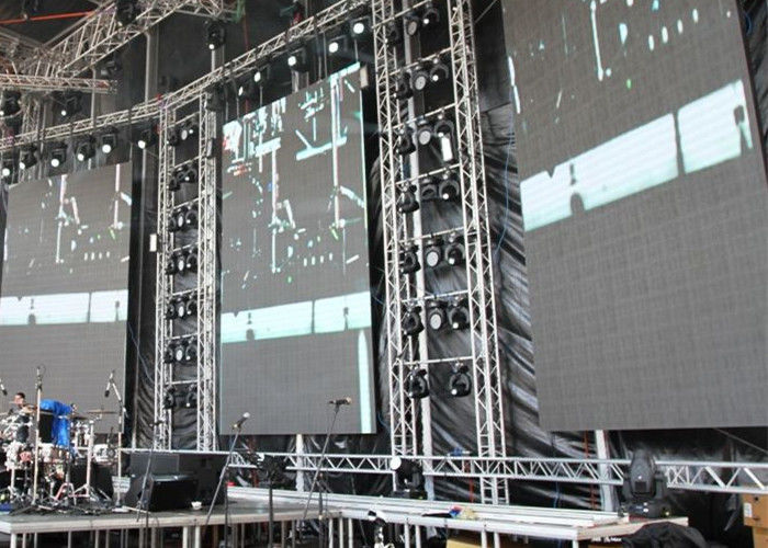 Arrendamento video exterior da tela do evento do concerto, painéis do diodo emissor de luz P5 para o brilho alto da fase fornecedor
