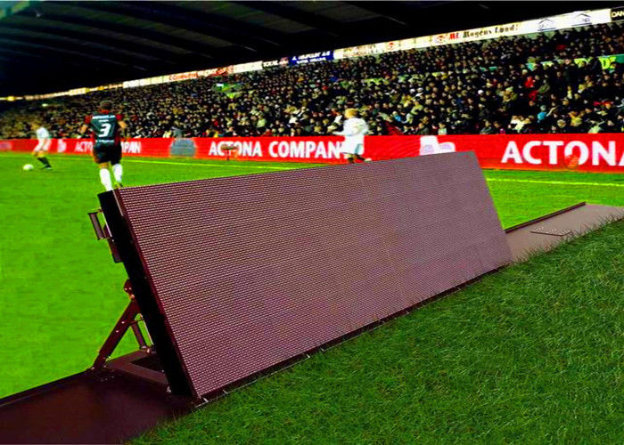 Waterproof o brilho alto móvel de exposição de diodo emissor de luz P16 do estádio de futebol 7000nits fornecedor