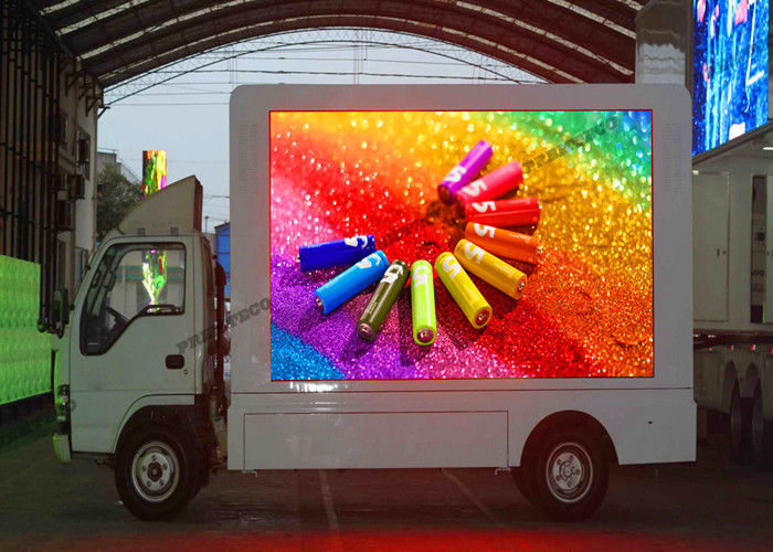 Brilho 6000nits de alta resolução da exposição do caminhão do diodo emissor de luz da propaganda exterior P6 fornecedor